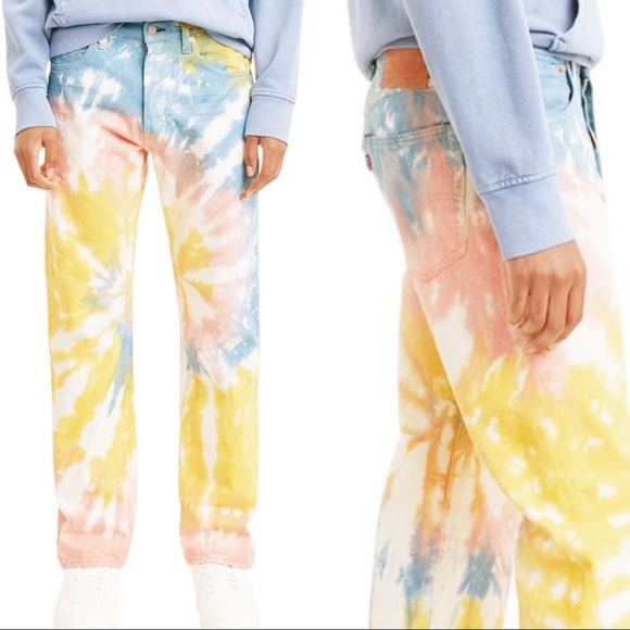 tie dye levis